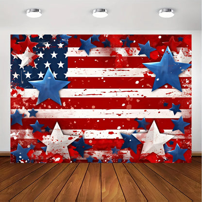 American flag background cloth,Patriotic  Day partys  photo background,Patriotic National Day banner