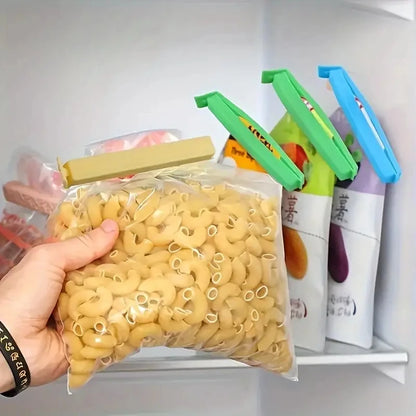 5-30pcs Colorful Sealing Clips.  Moisture-Proof,  Fresh-Keeping Snack Bag SealClamp s for any Bags (Reusable Kitchen Accessory)