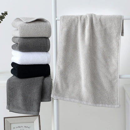 30*50cm Pure Cotton Plain Towel Is Soft, Absorbent and Lint-Free, Suitable for Home Bathroom Bathing