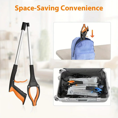 Garbage Picker Gripper With 360 ° Rotating Clip, 32 Inch Lightweight, Heavy-Duty Gripper, Grabbing Tool