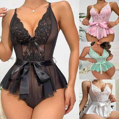 Women Pajamas Sleepwear Lace Pajama Set S-XL Sexy Pajamas Ladies Underwear Comfortable Casual Summer