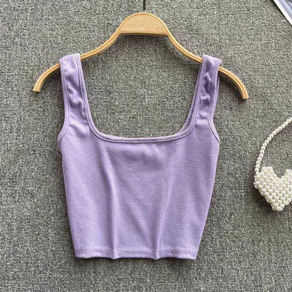 Tank Top  for Womens/Girls Sexy Backless Top Slim Fit TANK Top. T here is a high degree of STRETCH in this TANK Top.  Lots of solid colors to pick from in this sleeveless Tank Top.  Check sizing charts to help you decide how