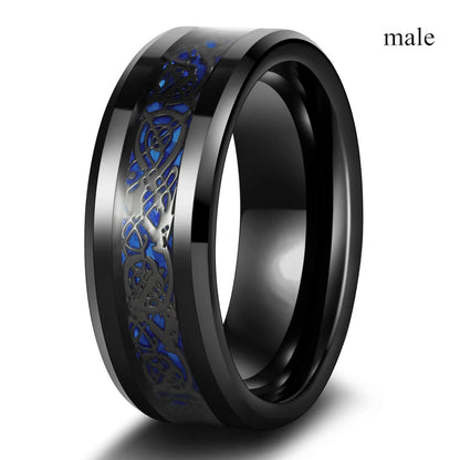 Fashion Couple Rings Men's CZ Stainless Steel Ring, Womens  Heart Cut Crystal Rhinestones Ring Set Wedding  Annniversary, Engagement Jewelry