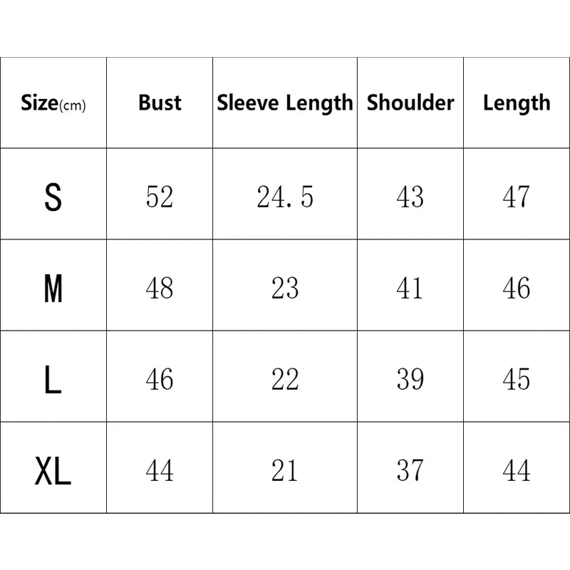 Shirt Funny Women's Crop Tops Casual Female White Crop Tops T-shirt Round Neck Short Loose Tees Summer PLEASEcheck sizing charts!!!