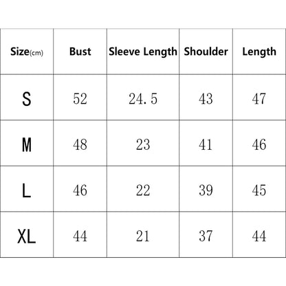 Shirt Funny Women's Crop Tops Casual Female White Crop Tops T-shirt Round Neck Short Loose Tees Summer PLEASEcheck sizing charts!!!