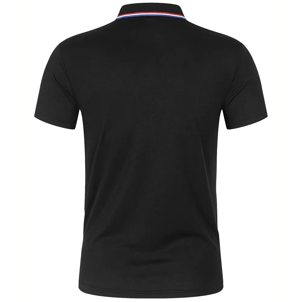 Sale on Men's Summer Casua, l Breathable, .Comfortable Polo Shirt.  Solid Colors, High Quality Short Sleeve Shirt