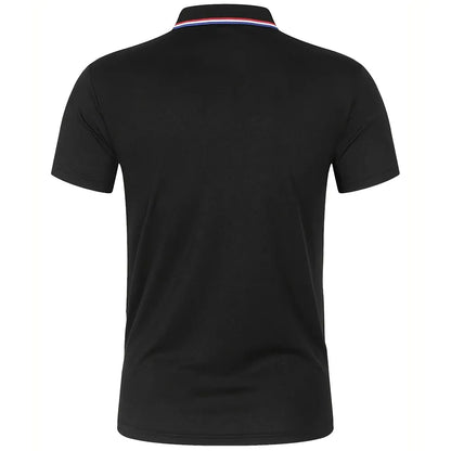 Sale on Men's Summer Casua, l Breathable, .Comfortable Polo Shirt.  Solid Colors, High Quality Short Sleeve Shirt