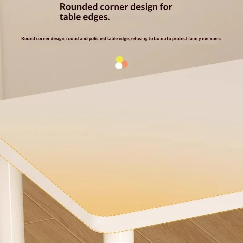 Dinner Table,  Extendable,  Dining Table and Chairs,  European Luxury,   Small Space Foldable Kitchen Dining Room Set  with 4  Chairs