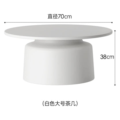 Luxury Simple Coffee Table Nordic Vintage Premium Aesthetic Side Table Creative Storage Table, Living Room Furniture