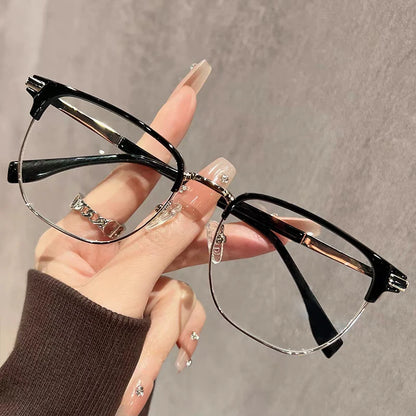 Anti -Blue Light Presbyopia Glasses Reading Glasses Men Women Eyeglasses Antifatigue Computer Eyewear +1.5 +2.0 +2.5 +3.0 +3.5.   BLACK/+4.00  is the most available choice.  Others are modestly available.  Since your RX is th