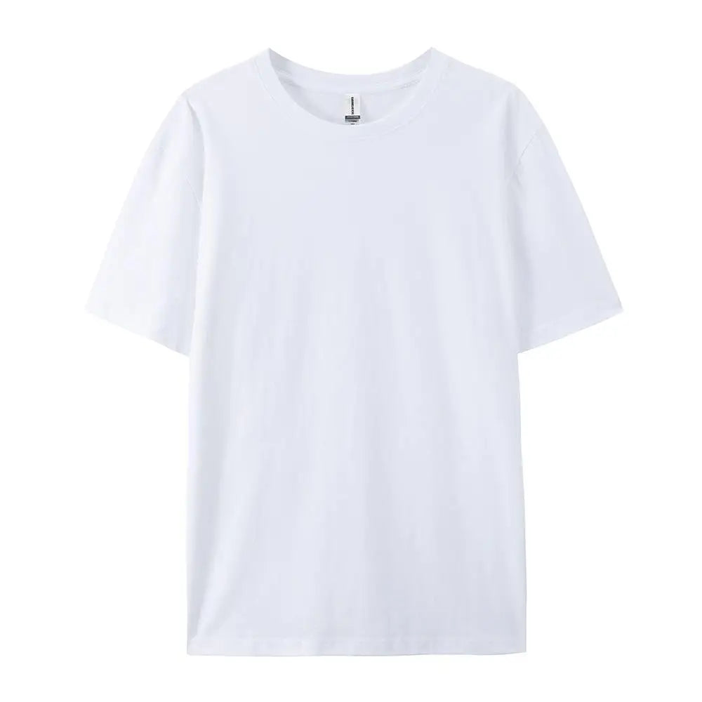 100% Cotton Solid T-shirts for Men / Woman, older Teens, Short Sleeve Fashion Brand Trend,  Casual Soft Clothing Tees,  Customized Products,  Summer Tops, ,