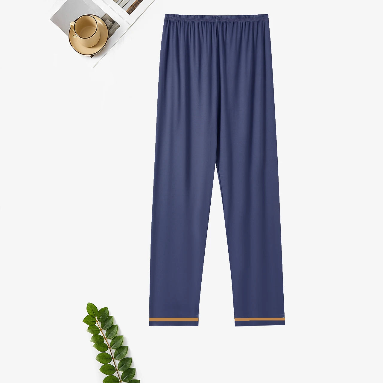 Men's Pajama Pants, Summer Trousers, Home Trousers, Thin Spring and Autumn,  Loose Plus Sizes.   Can Be Worn Outside.