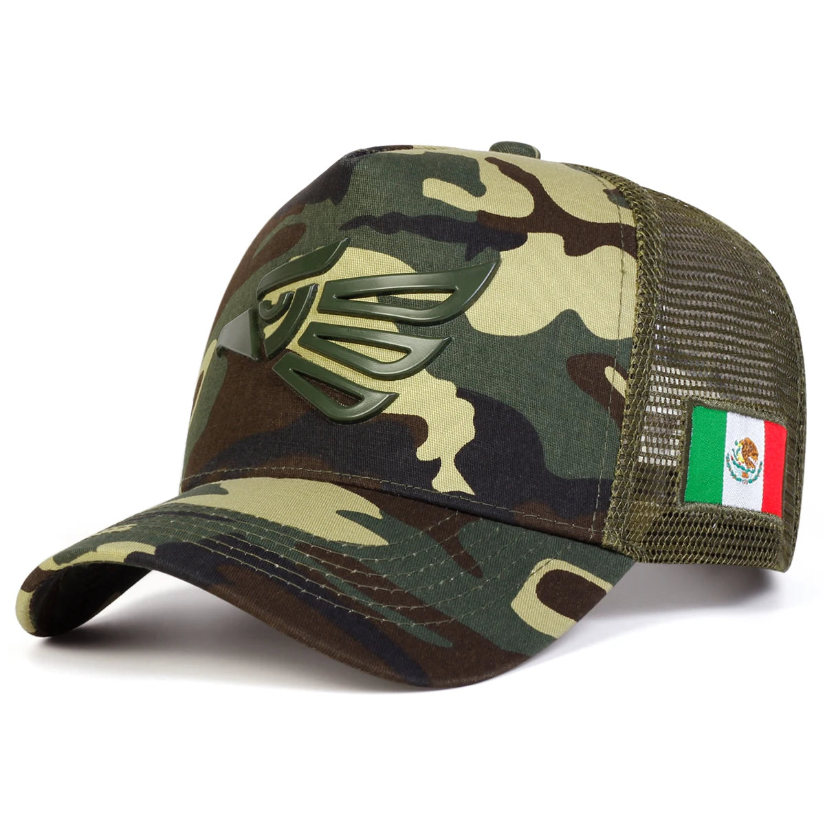 Unisex Mexican Eagle Label Baseball   Casual Cap for Spring and Summer, Outdoor Sunscreen Hat