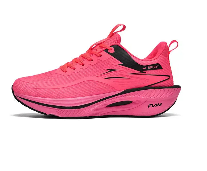 Marathon Men/Womens Sports Running Shoes,  Carbon Board Air Cushion, Breathable, Lightweight,  Comfortable,  Athletic Nonskid Sneakers