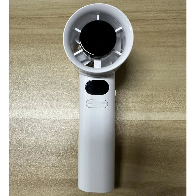 Portable Handheld Fan,  USB,  Rechargeable,  High-Speed Electric Cooling Fan for Personal Use. ONLY GREY is available.