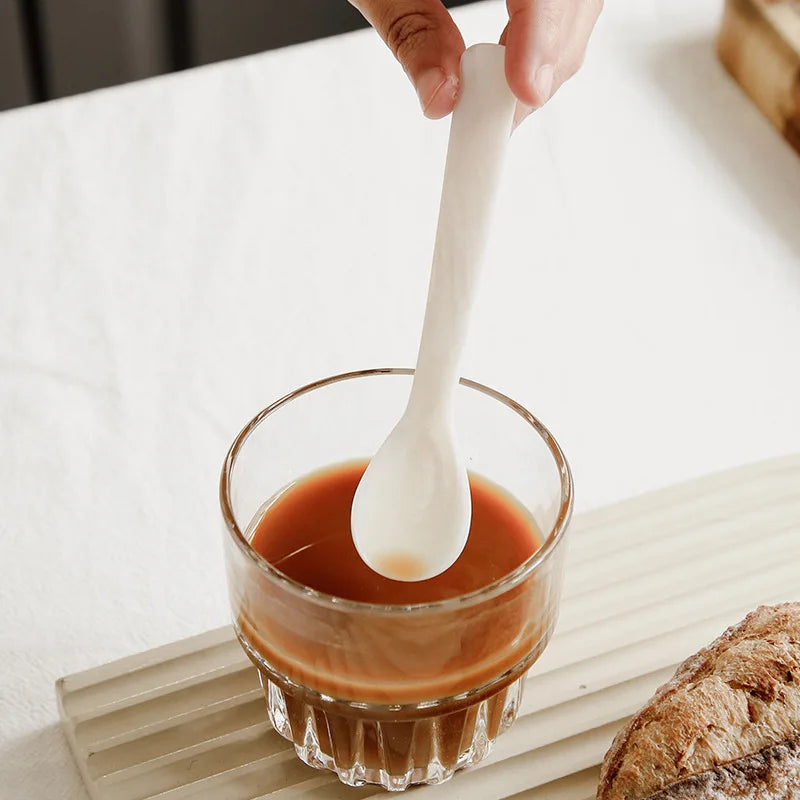 9-13CM Natural Shell for Ice Cream, Coffee, Caviar Spoon.  Mother of Pearl Seashells.  Stirring Spoons  for dessert coffe