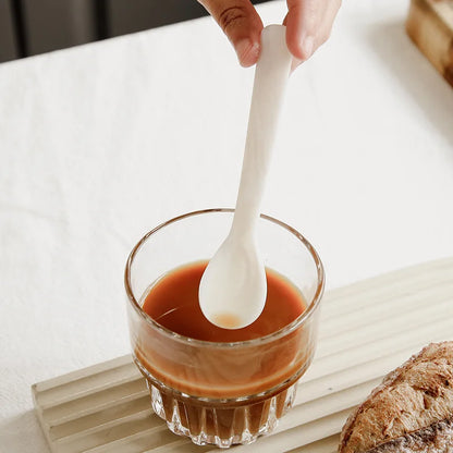 9-13CM Natural Shell for Ice Cream, Coffee, Caviar Spoon.  Mother of Pearl Seashells.  Stirring Spoons  for dessert coffe