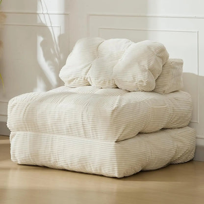 3-in-1,  34" Folding Sofa Bed with Pillow.  Boneless Matress with Back Support  and Comfy Portable Convertible Sleeper Chair.