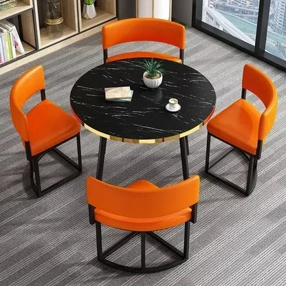 Dining Table,  Chairs, Set 4 Chairs, Center Floor Table, Round,   Luxury Office Table,   Home Furniture