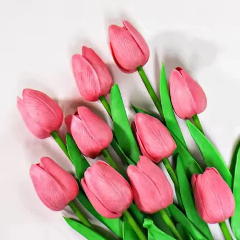 1/3/5PCS Tulips,  Artificial but  Real Touch Flowers.   Tulip Bouquet Decor. Reuseable Tulips  for Home, Easter and Special Days