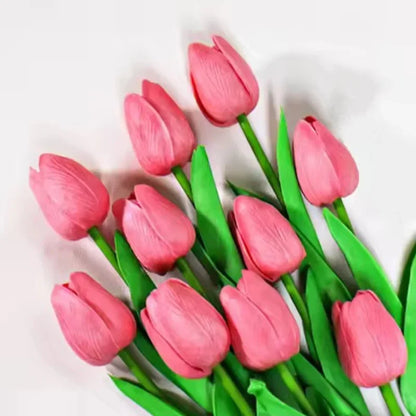 1/3/5PCS Tulips,  Artificial but  Real Touch Flowers.   Tulip Bouquet Decor. Reuseable Tulips  for Home, Easter and Special Days