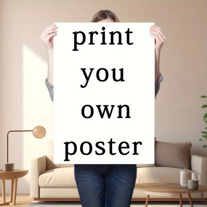 Custom Canvas Printing/  Personalized Photo Poster, Suitable for Weddings Pets Birthdays Frameless