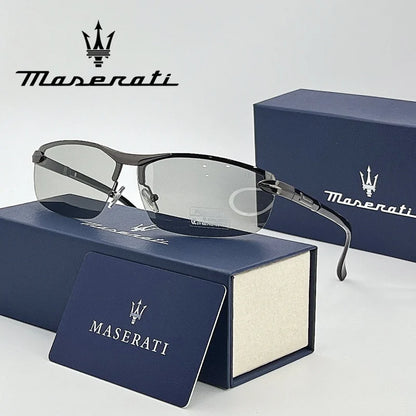MASERATI Luxury Sunglasses High End for Men/ Women,  Polarized UV400 Driving Glasses,  Classic Style Premium Quality  Fashion Design
