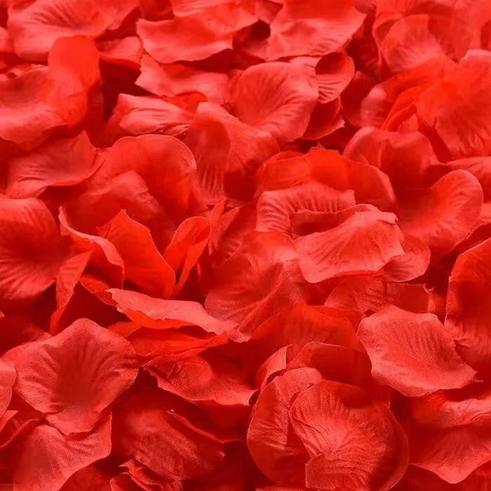 100-10000Pcs Top Colorful Artificial Fake Rose Petals Red White Gold Roses Petal Flowers .  Romantic Wedding Party Valentines  Decor, Etc.