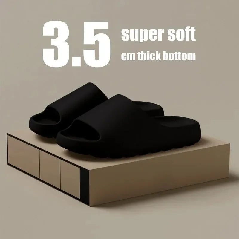 Coconut Slippers,  Cloud Thick-soled Sandals for  Summer Fashion.  Soft Bottom for Beach,  Mens Slippers / Women's Sandals, EVA Slides