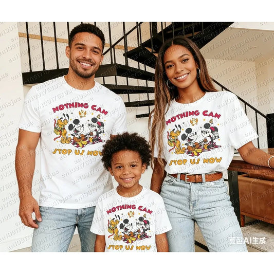 2026 Mickey and Friends Magical Cotton Shirts, Happiest Place on Earth Tee, Magical Castle Mouse Shirt, Family Vacation Shirt
