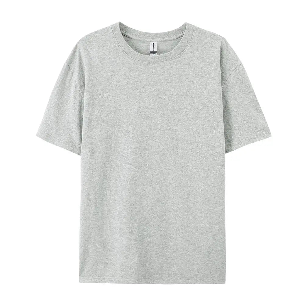 100% Cotton Solid T-shirts for Men / Woman, older Teens, Short Sleeve Fashion Brand Trend,  Casual Soft Clothing Tees,  Customized Products,  Summer Tops, ,