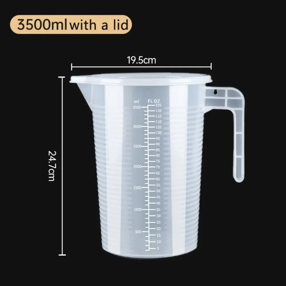 100-5000ml Thickened Plastic Measuring Cups,  Food Grade Measuring and Measuring Cup Beaker