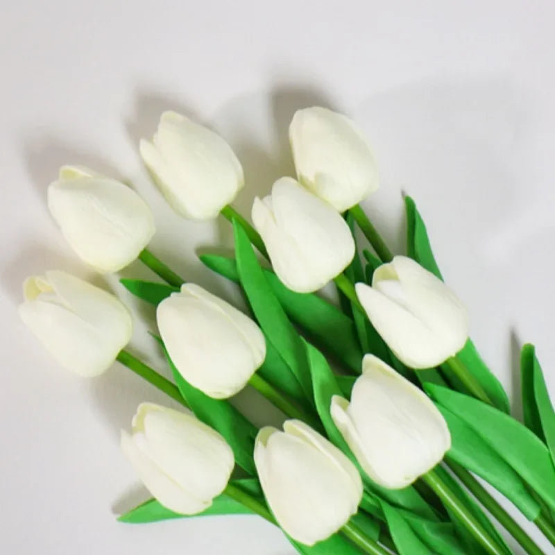 1/3/5PCS Tulips,  Artificial but  Real Touch Flowers.   Tulip Bouquet Decor. Reuseable Tulips  for Home, Easter and Special Days