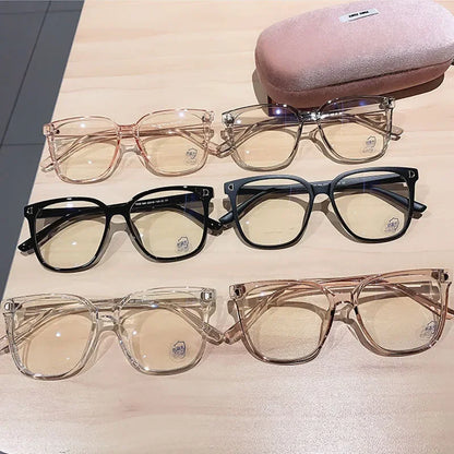 New Large Frame Myopia Glasses with Anti-Blue Light Eyewear for Women.  Eye Protective Computer Goggles, Diopters -1.0 -1.5 -2.0 To -6.0.  With so many choices,  please make sure your'e getting the features you want.