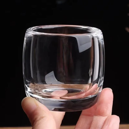 Crystal Glass Thickened Single Cup of High-grade Health Tea Cup 100ml  or Shot Glass