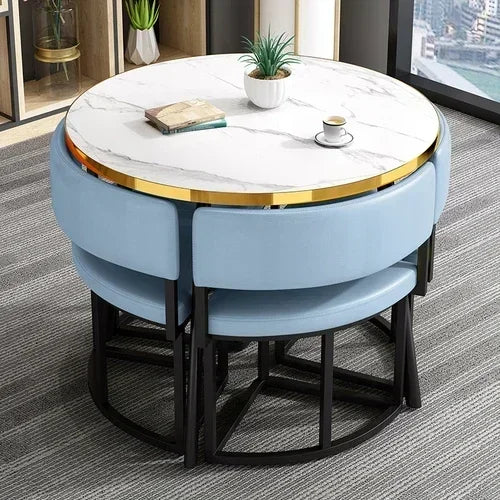 Dining Table,  Chairs, Set 4 Chairs, Center Floor Table, Round,   Luxury Office Table,   Home Furniture