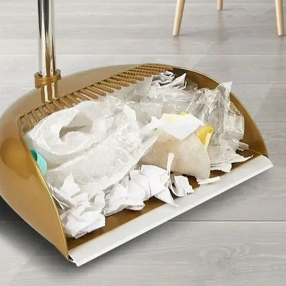 Sweeper/Wiper for Floors.  Home Accessories Sweeping, Dust Brush,  Multifunction Magic Broom and Plastic Dustpan Set.