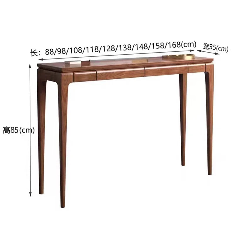 Classic Nordic Console Table Modern Minimalist Display Organizer,  Console Table  with Drawers