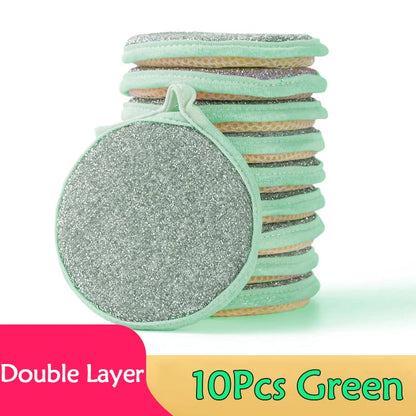 5/10/20Pcs Double Side Dishwashing Sponge and Dish Washing Brush.  Pan,  Pot, Dish Washing  Sponges for Household Cleaning.