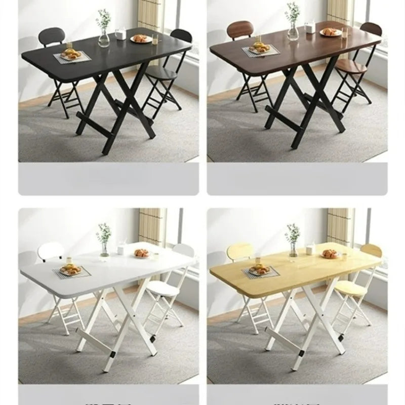 Folding dining table/household rectangula, utility table, indoor/ outdoor portable table