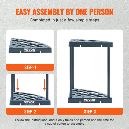 19 Slots Garden Tool Organizer