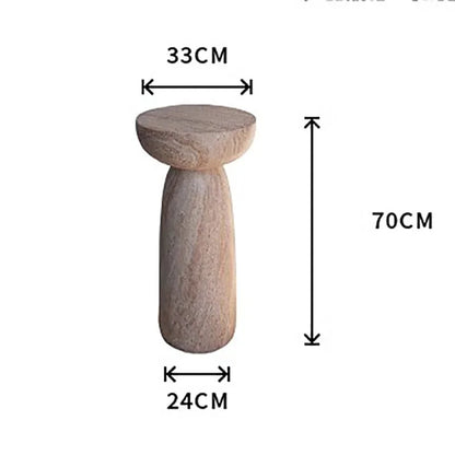Sofa High Side Table High Model B&B Living Room Faux Marble Coffee Table Design Art Corner Table Simple Modern