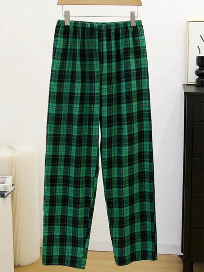 Men's Pajama Pants, Summer Trousers, Home Trousers, Thin Spring and Autumn,  Loose Plus Sizes.   Can Be Worn Outside.