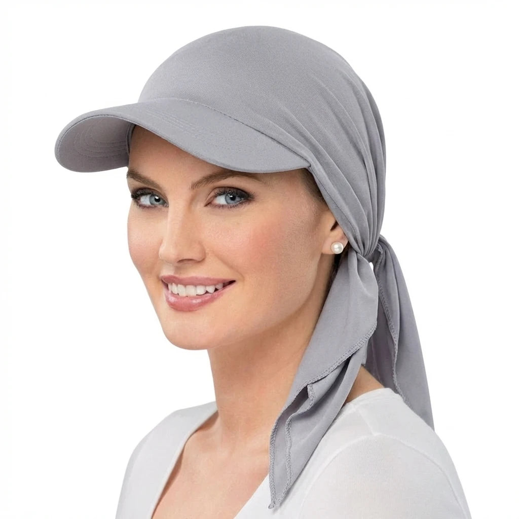 Women Classic Solid Color, Turban Hat, Outdoor,  Brim  for Sunshade,  Baseball Cap Sun Hats Headscarf.  NAVY and GRAY still have some stock but GRAY has the most.  If you want this please... hurry