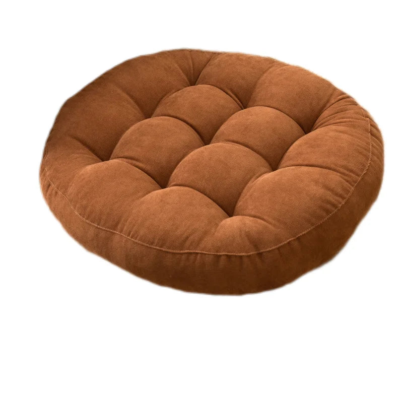 Round,  Large Floor Pillow for Kids and Adults.  Cushions  for Floor Seating, Yoga , Living Room,  Officeor Bedroom