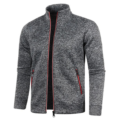 UNISEX  Zipper Jackets Standing Collar Sweatshirt.  Outdoor Streetwear Casual Coat  with  Long Sleeves. Sizes  M-4XL.  a Few choices of color/sizes are low but most are extremely well stocked.  What a great looking dressed-up
