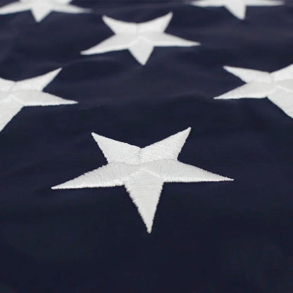 Heavy Duty US 3x5 Feet Waterproof Nylon.  ""Embroidered Stars"  and  "Sewn Stripes" ,  USA/ American Flag