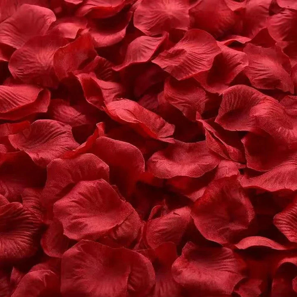 100-10000Pcs Top Colorful Artificial Fake Rose Petals Red White Gold Roses Petal Flowers .  Romantic Wedding Party Valentines  Decor, Etc.