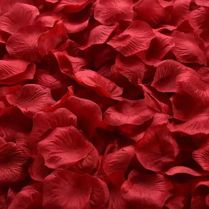 100-10000Pcs Top Colorful Artificial Fake Rose Petals Red White Gold Roses Petal Flowers .  Romantic Wedding Party Valentines  Decor, Etc.