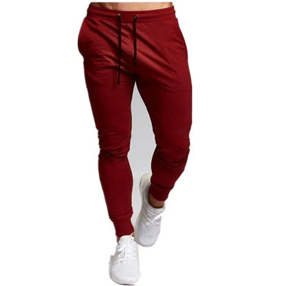 Casual Pants Men's  Slim Jogger Sweat pants.Large Size Elastic Waist Sports Casual.  Loose Fitness Clothes  for Spring